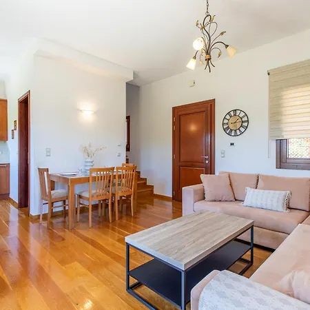 Gold Crest In Drapanias Beach, Nopigia Villa Kissamos